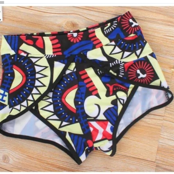 African Print Swim Set - Picture 4 of 14
